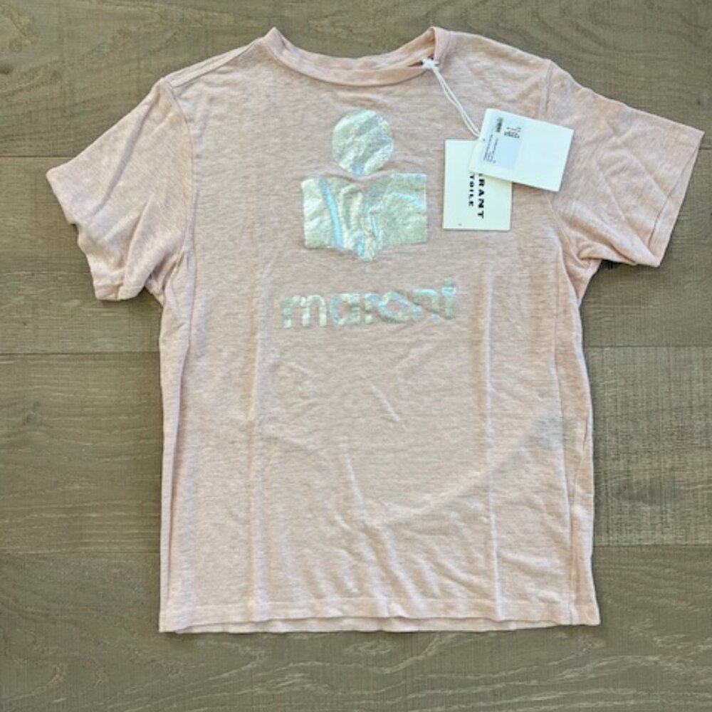 Isabel Marant Etoile Zewel Logo Tee